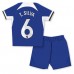 Tanie Strój piłkarski Chelsea Thiago Silva #6 Koszulka Podstawowej dla dziecięce 2023-24 Krótkie Rękawy (+ szorty)